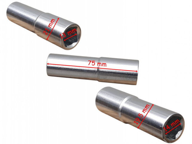 Motospartan Buji Sökme Anahtarı 14mm Honda Pcx 125 2021-2024