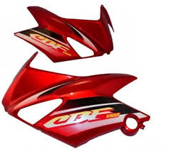 Motospartan Depo Grenajı Sağ-sol Kırmızı Honda Cbf150