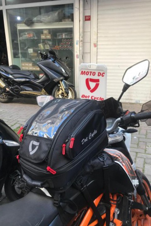 Depo Üstü Çanta Dp03 25lt - 36lt Magnetli Körüklü El Ve Omuz Askılı
