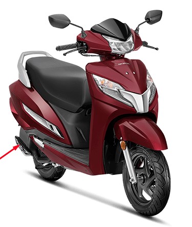 Honda Actıva 125 Egzoz Muhafaza (orj) 2023-2025