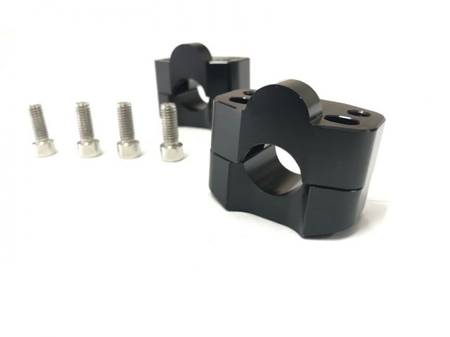 Motospartan Gidon Yükseltme Aparatı 28 Mm Siyah