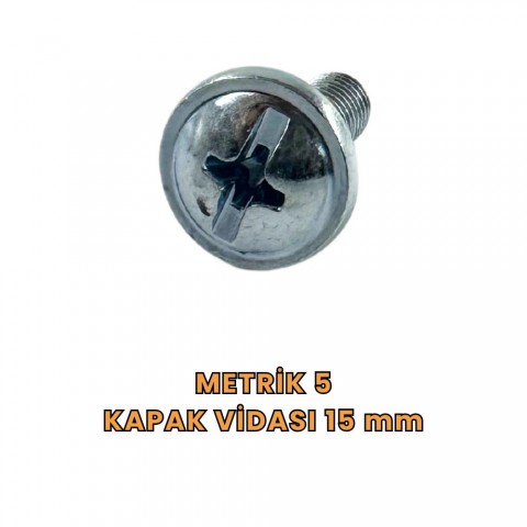 Motospartan Kapak Vidası Metrik 5 X 15mm