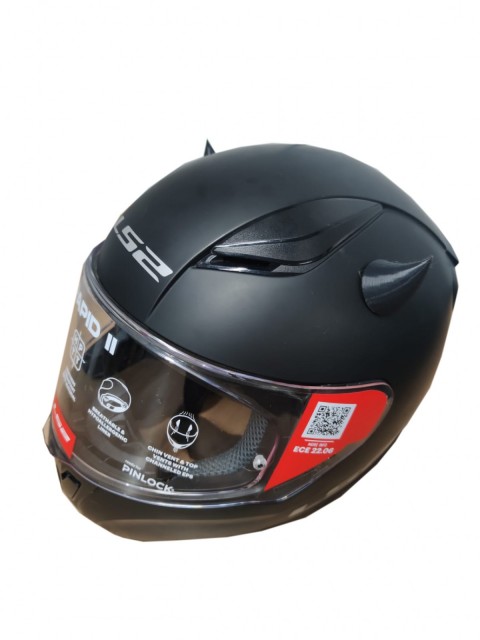 Motospartan Kask Boynuzu Siyah 4cm