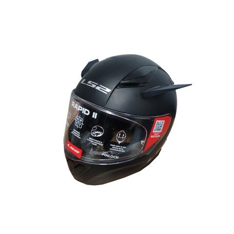 Motospartan Kask Süsü Kanat Siyah