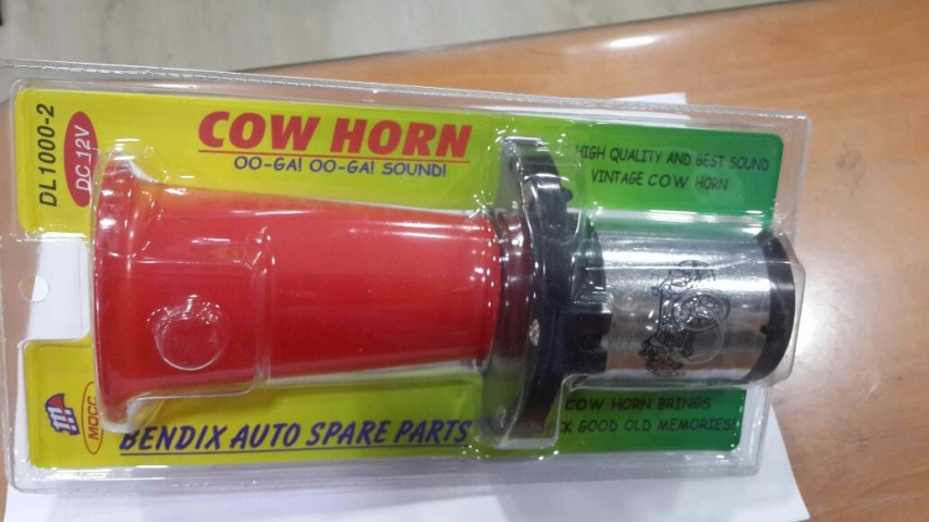 Motospartan Korna Kırmızı Ht - 612 Büyük Öküz - Manda - Sığır Sesli