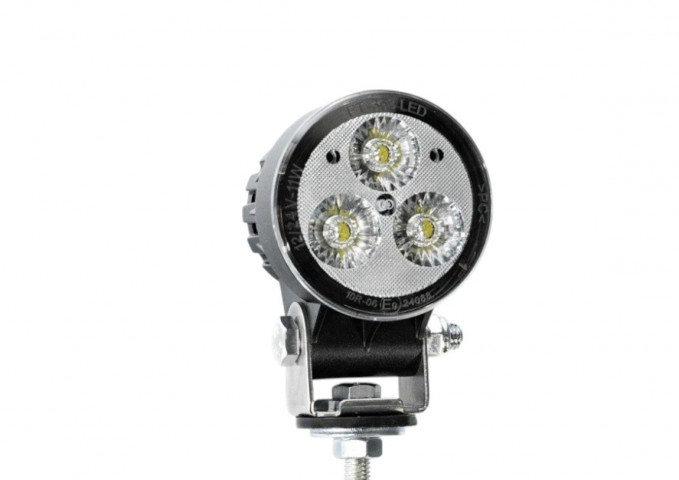 Motospartan Sis Farı Yuvarlak 3 Led 1200 Lumen Ft 363