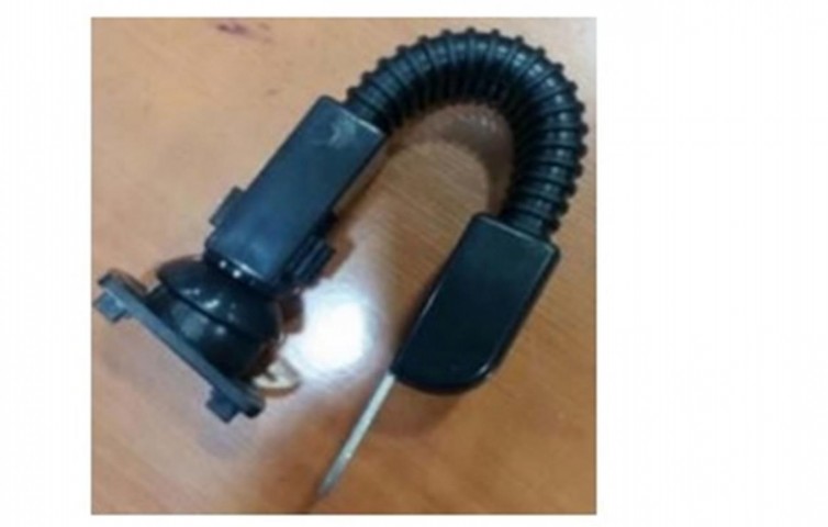 Motospartan Telefon Tutucu Ayna Bağlantı Braketi Universal Aparatı