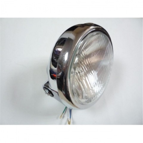 Motospartan Yuvarlak Far Nikel Kt 125 150 Mondıal
