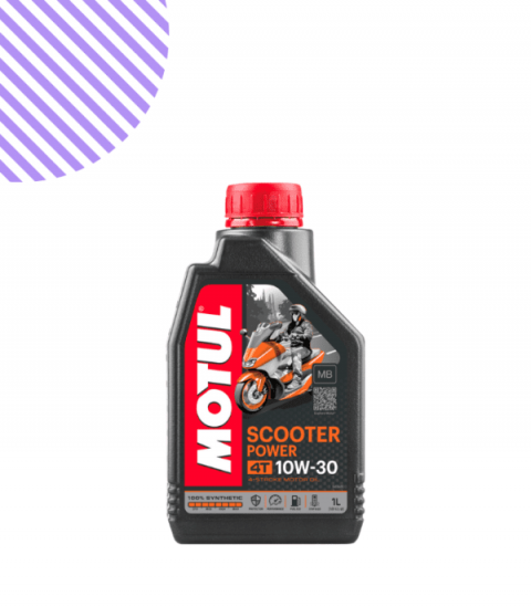 Motul Scooter Power Motor Yağı 10w30 Mb 4t 1lt
