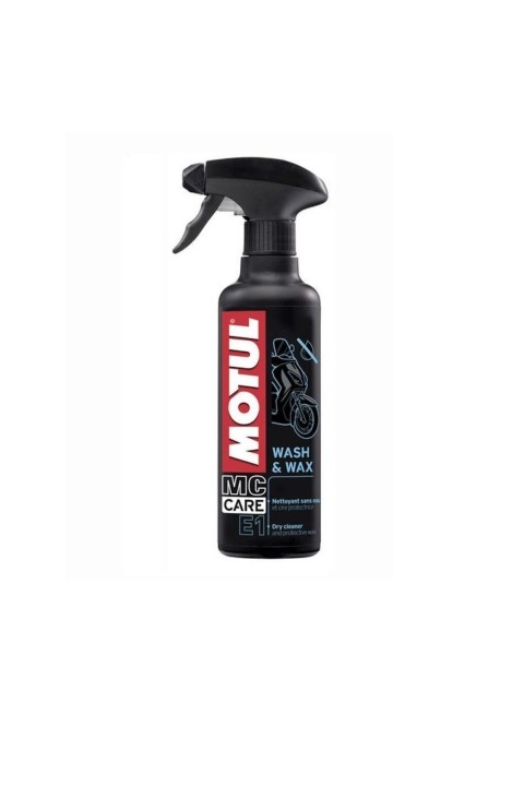 Motul Wash & Wax Susuz Temizleme Spreyi & Cilası 400ml E1
