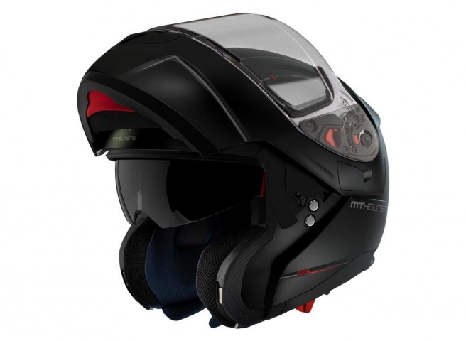 Mt Atom Sv Çene Açılır Kask Mat Siyah 2X-LARGE