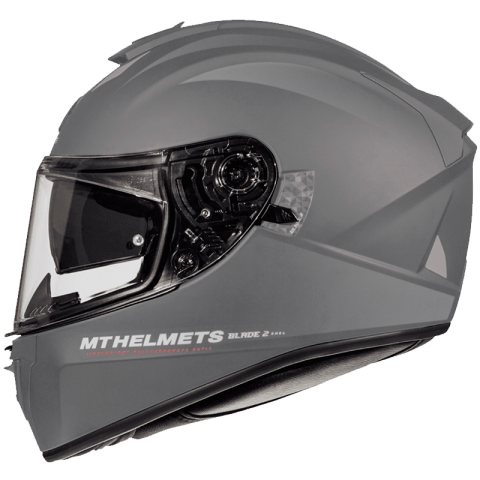 Mt Blade 2 Sv Solıd A2 Kapalı Kask Gls Mat Tıtanıum Kask X-small