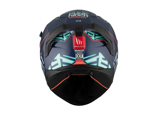 Mt Braker Sv Punk Rıder C7 Kapalı Kask Parlak