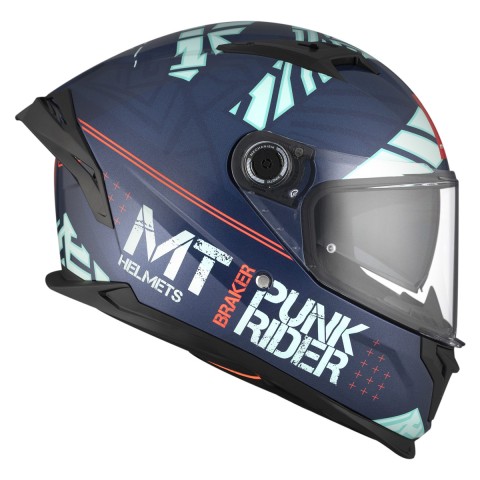 Mt Braker Sv Punk Rıder C7 Kapalı Kask Parlak