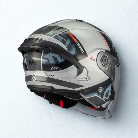 Mt Yarım Kask Of515sv Cosmo Sv Arrow C2 Parlak