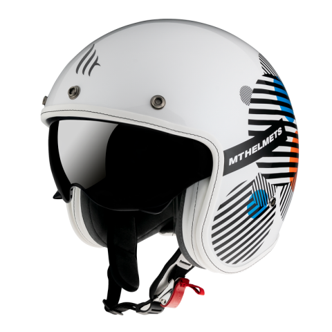 Mt Lemans 2 Sv Zero A4 Yarım Yazlık Kask Turuncu X-large