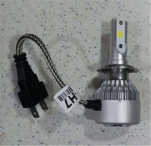 Netex Far Ampulü 1 Adet  Led H7 6500 K Soğutmalı, Fanlı Zenon Beyaz Işık Yamaha X-max 250 Yzf R-25