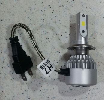 Netex Far Ampulü 1 Adet  Led H7 6500 K Soğutmalı, Fanlı Zenon Beyaz Işık Yamaha Xmax 250 Yzf R-25