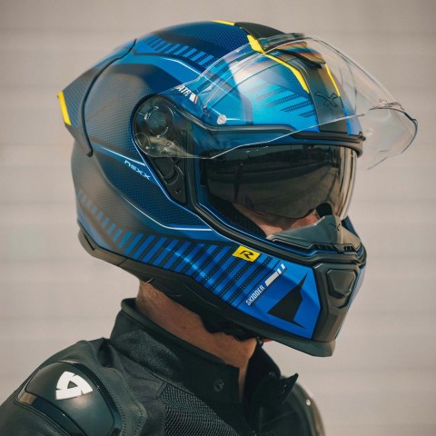 Nexx Sx.100r Skıdder Kapalı Kask Mat Siyah-kırmızı X-SMALL