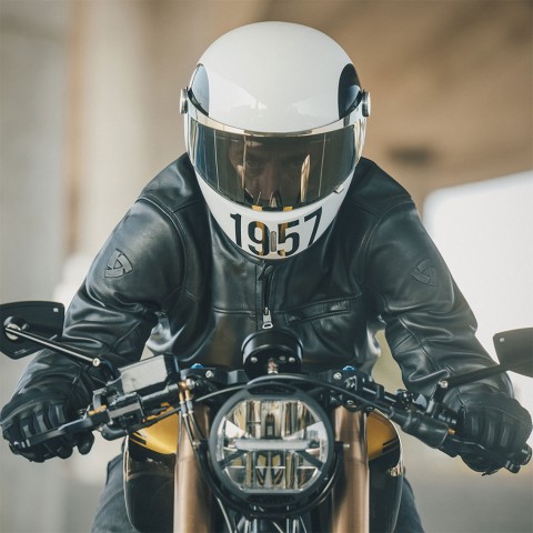 Nexx X.g100r Sputnık Kapalı Kask Beyaz-siyah