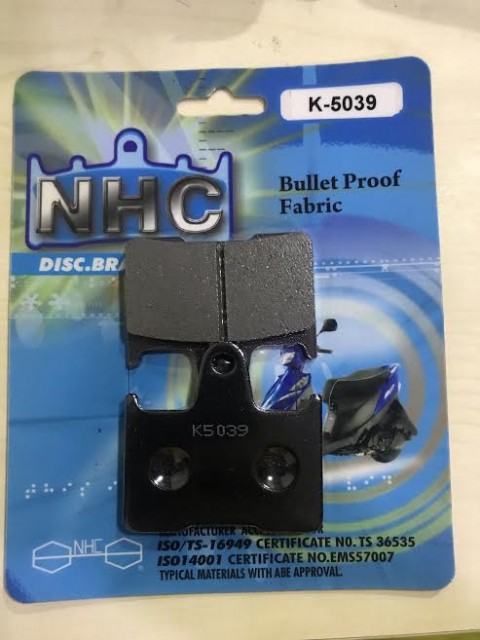 Nhc Fren Balatası 5039 Arka Harley Davıdson Xl 883 1200 Kawasakı Zx-7r Gsx-r 600 750 1000 (gold 148)
