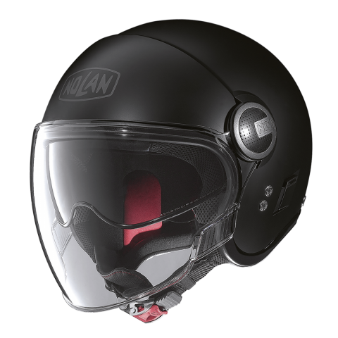Nolan N21 Vısor 06 Classıc 010 Yarım Kask Mat Siyah