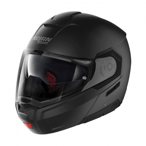 Nolan N90-3 06 Classıc N-com 010 Çene Açılır Kask Mat Siyah SMALL