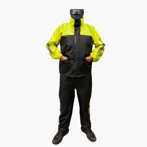 Nukrotech Astarlı Pvc Kurye Paketçi Yağmurluk