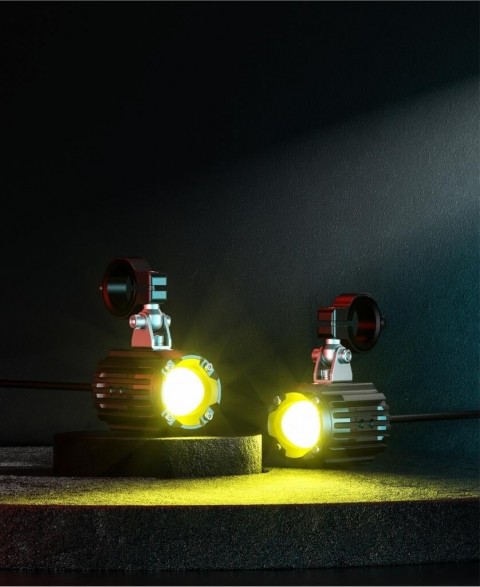 Nukrotech Motosiklet Sis Farı Takım K10 60w