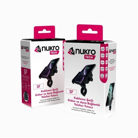 Nukrotech Sf Telefon Tutucu (wıreless (kablosuz) Şarjlı)