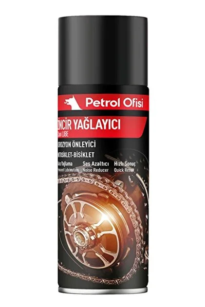 Petrol Ofisi Motosiklet Zincir Yağlama Spreyi 400ml