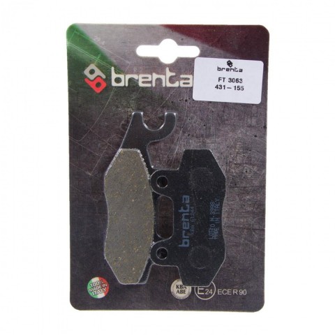 Peugeot  Vivacity 125cc 10-16 Ön Fren Balatası Brenta Organik