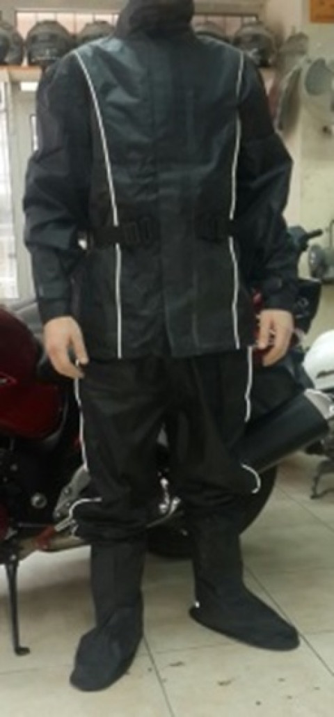 Phoenıx Yağmurluk Takım Alt-üst Siyah Large Ve X-large