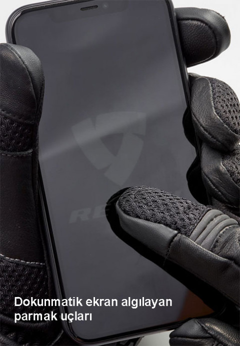 Revıt Sand 4 Yazlık Eldıven Siyah