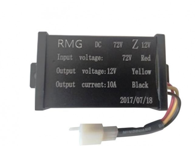 Rmg Devre Kesici Konverter 72v-12v-10a E-bıke Elektrikli Scooter