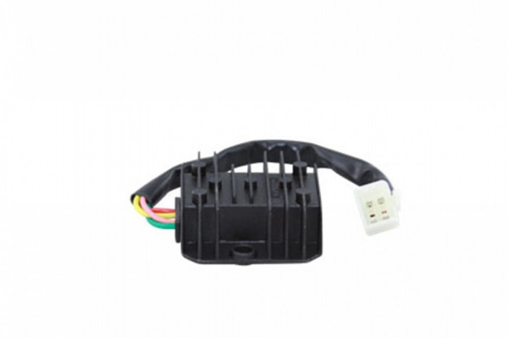 Mondıal Beestreet Tab Konjektör Regülatör Cg100 Agk 125 150 Xcg (4 Kablolu Tek Soket Sarı Pembe Yeşil Kırmızı)