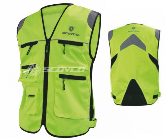 Scoyco Mb-065 Yelek Reflektörlü Cepli