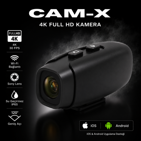Scs Cam-x 4k Full Hd Kamera