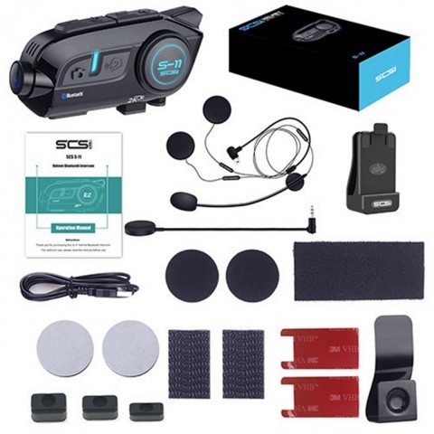 Scs S11 Kameralı Bluetooth Ve Intercom