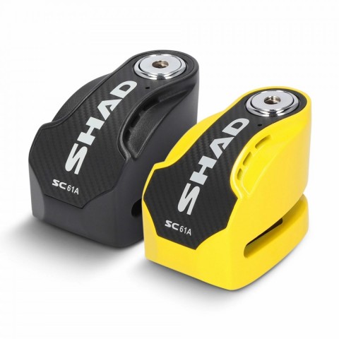 Shad Alarmlı Disk Kilidi Sc61a 6mm Sarı 120db