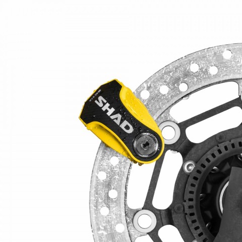 Shad Alarmlı Disk Kilidi Sc61a 6mm Sarı 120db