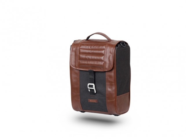 Shad Cafe Racer Retro Yan Çanta Kahverengi Saddle Bag