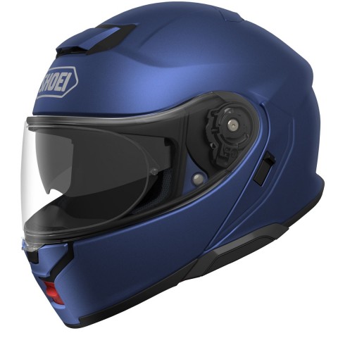 Shoeı Neotec 3 Mat Mavi Çene Açılır Kask