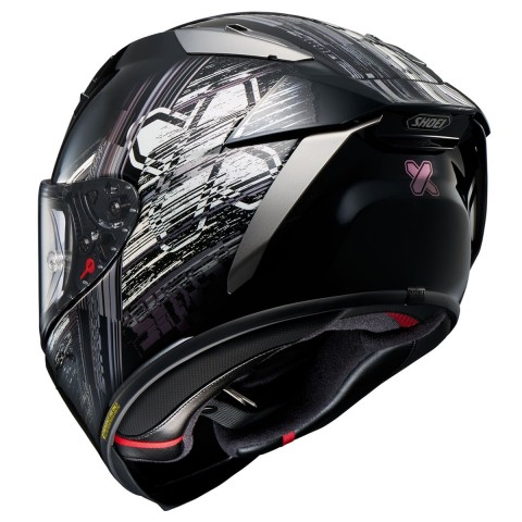 Shoeı X-spırıt Pro Cross Logo Tc-5 Kapalı Kask