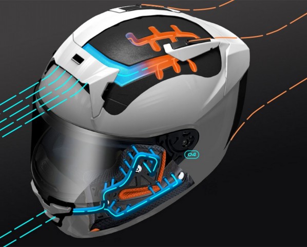 Shoeı X-spırıt Pro Dıggıa 2 Tc-1 Kapalı Kask