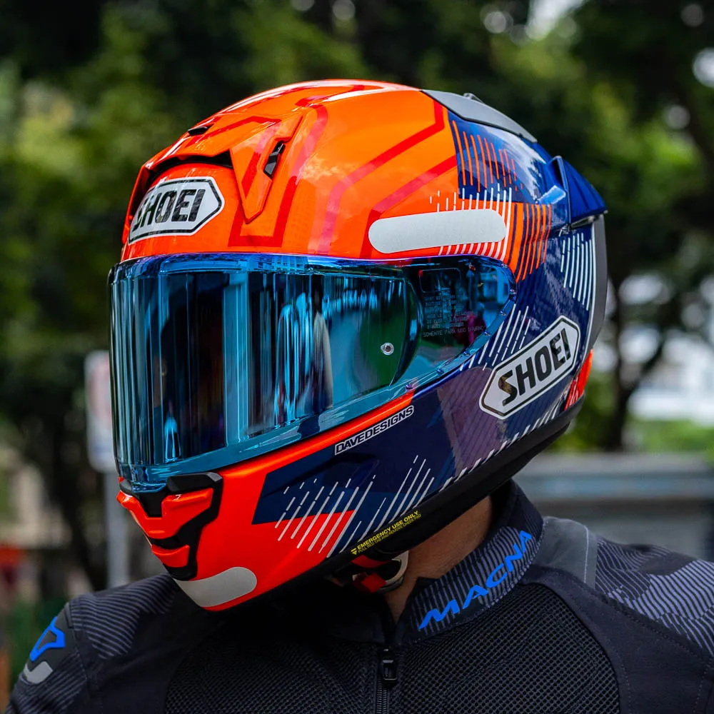 Shoeı X-spırıt Pro Marquez 8 Tc-1 Kapalı Kask