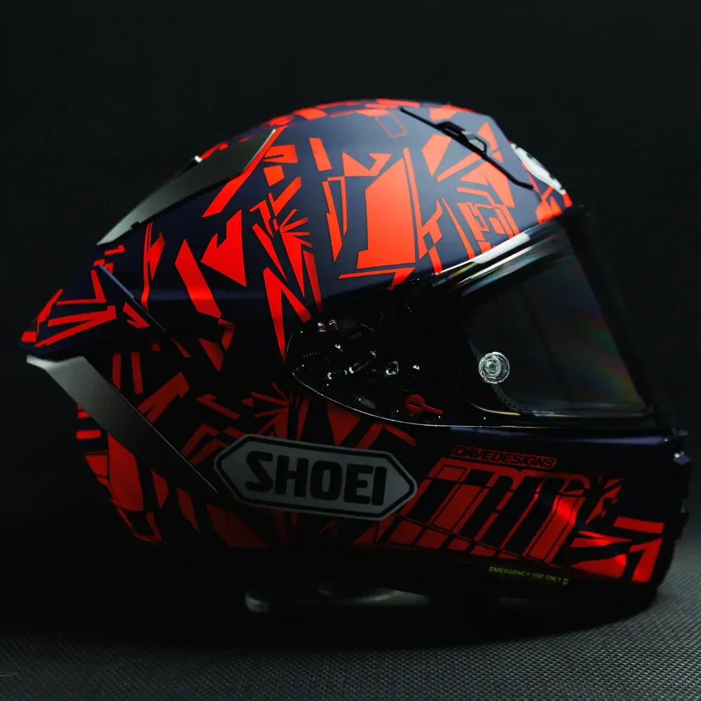 Shoeı X-spırıt Pro Marquez Dazzle Tc-10 Kapalı Kask