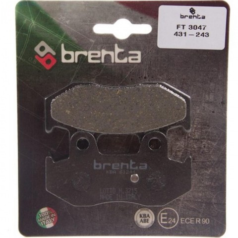 Suzukı An Burgman 250cc 2004-2006 Arka Fren Balatası Brenta Organik