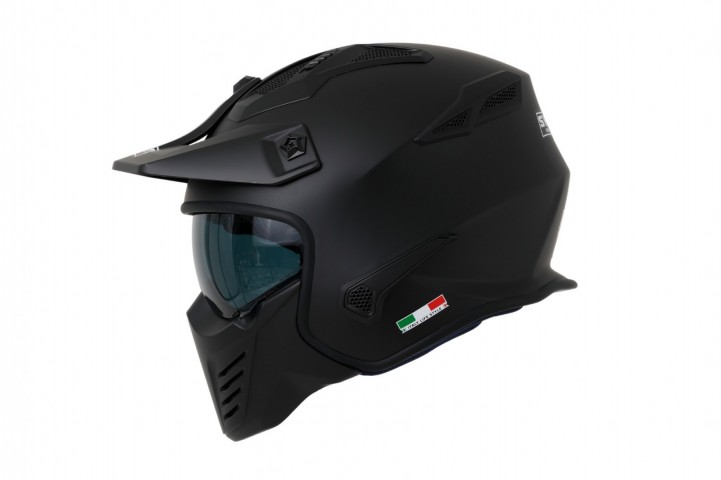 Sway Sw726x Modüler Kask Tokyo Mat Siyah