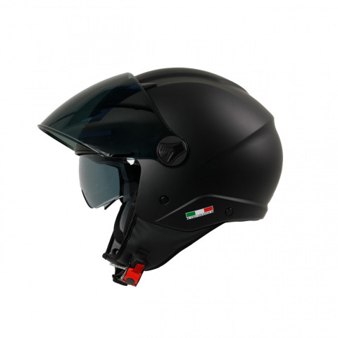 Sway Sw 765 Yarım Kask Mat Siyah